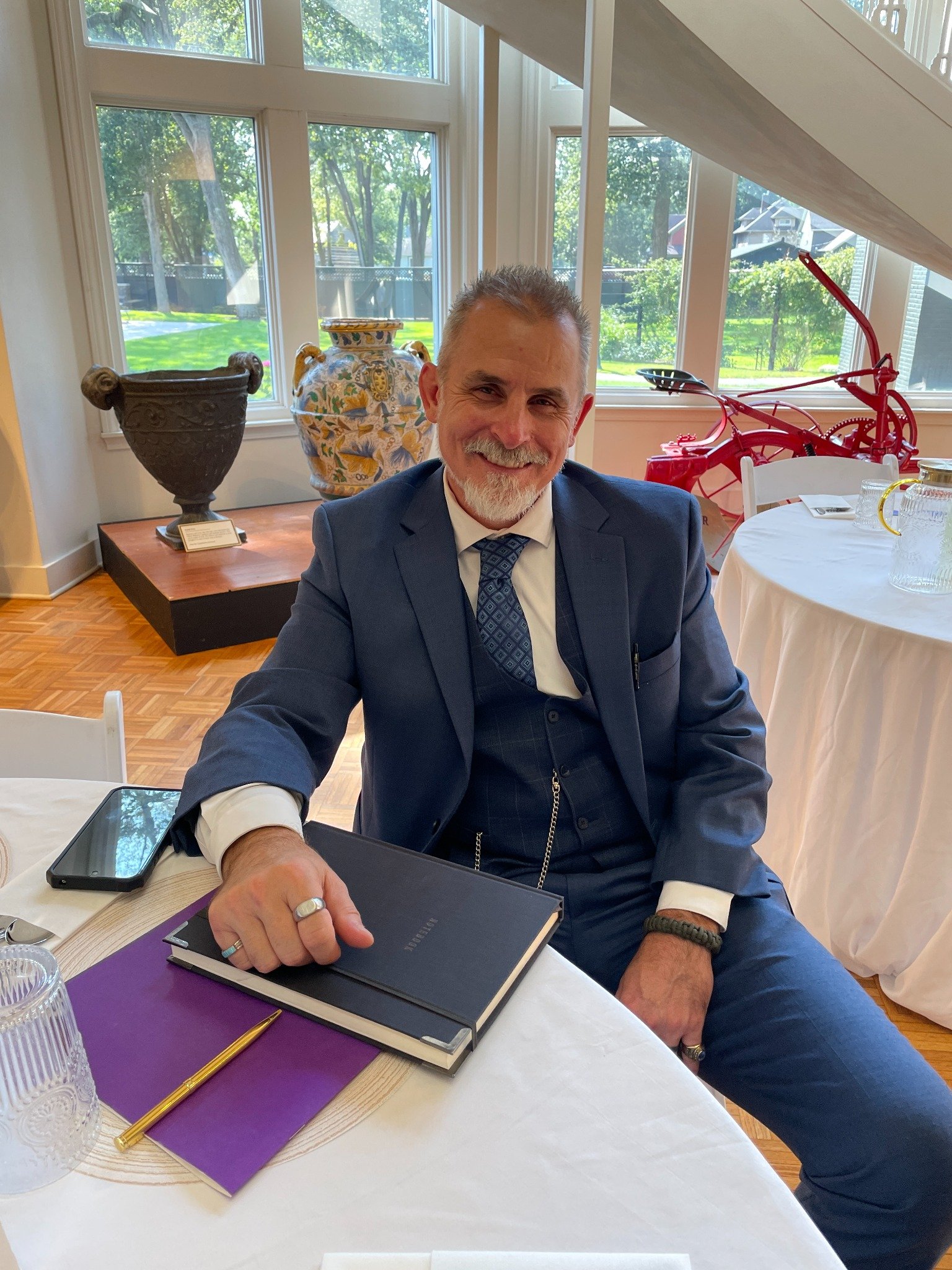 Derek, wedding officiant with Brown County Ceremonies